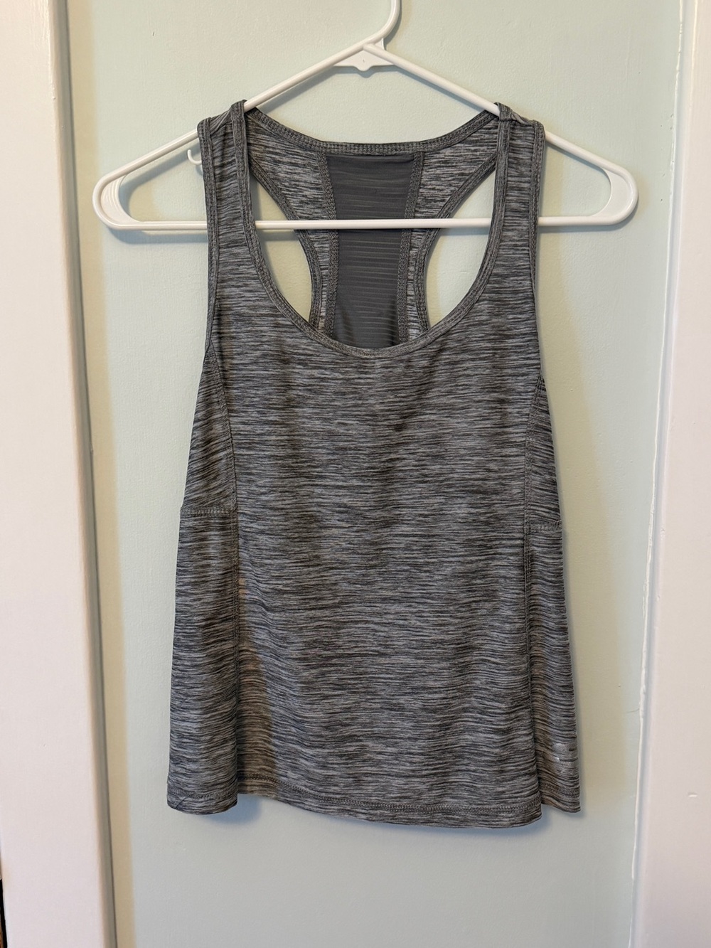 Skechers Women's Grey Racerback Active Tank Top, size medium #0025